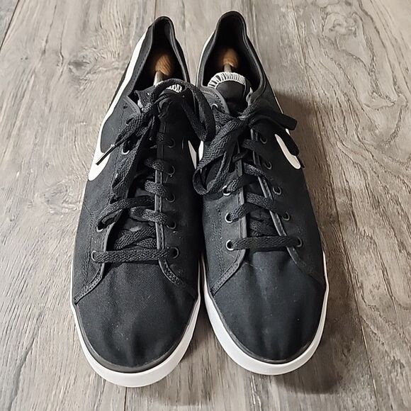 Nike Court Legacy Men’s Shoes Size 13 Black White #631691-111 - Picture 6 of 8